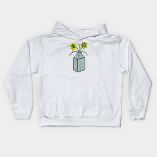 A nice vase with flowers Kids Hoodie